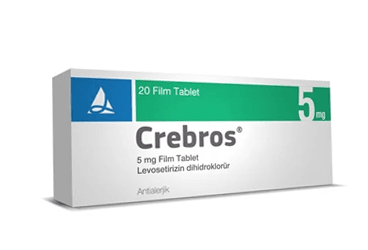 CREBROS 5 MG 20 FILM KAPLI TABLET
